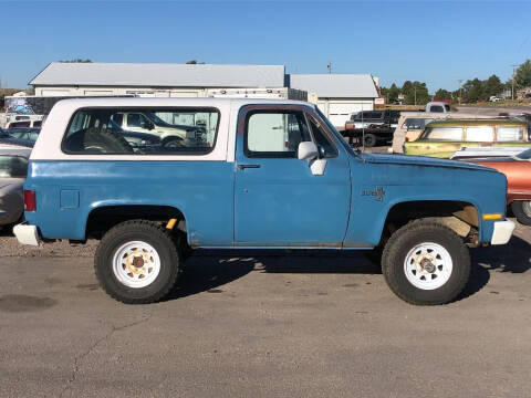 1981 Chevrolet Blazer for sale at Outlaw Motors in Newcastle WY