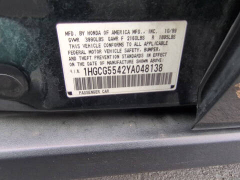 2000 Honda Accord LX