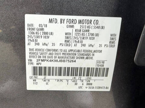 2018 Ford Edge Titanium