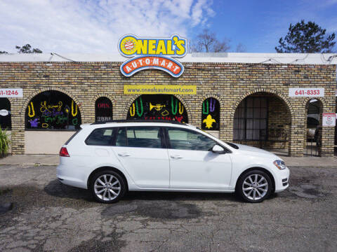 2015 Volkswagen Golf SportWagen for sale at Oneal's Automart LLC in Slidell LA