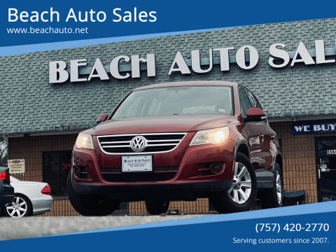 2009 Volkswagen Tiguan for sale at Beach Auto Sales in Virginia Beach VA