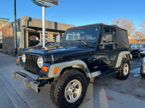 2000 Jeep Wrangler for sale at Rocky Mountain Motors LTD in Englewood CO