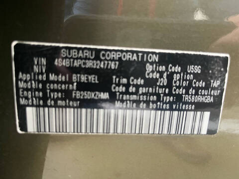 2024 Subaru Outback Touring