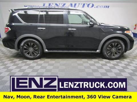 2018 Nissan Armada for sale at LENZ TRUCK CENTER in Fond Du Lac WI