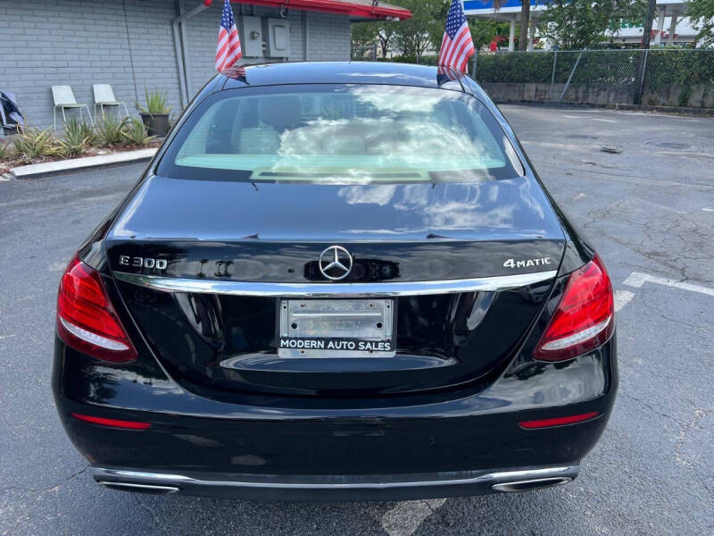 2018 Mercedes-Benz E-Class E 300 4MATIC