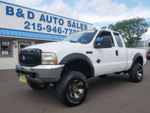 1999 Ford F-250 Super Duty for sale at B & D Auto Sales Inc. in Fairless Hills PA