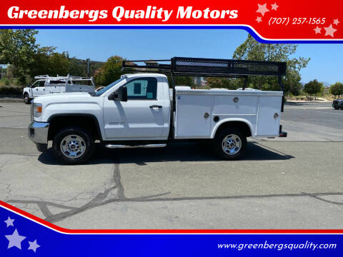 2015 GMC Sierra 2500HD for sale at Greenbergs Quality Motors in Napa CA