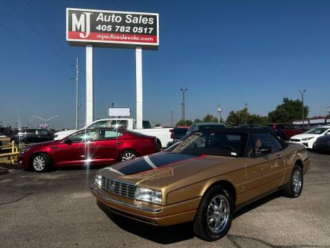 1987 Cadillac Allante for sale at MJ AUTO SALES in Oklahoma City OK