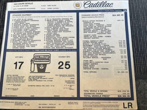 1989 Cadillac DeVille