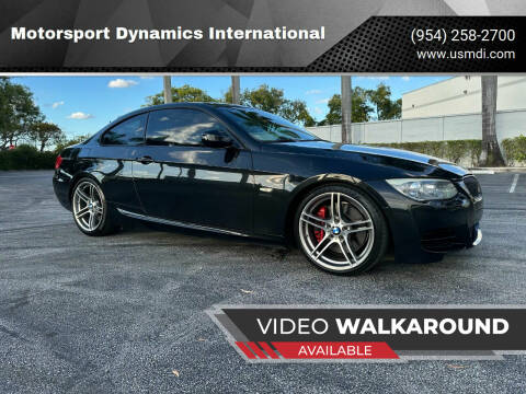 2012 BMW 3 Series for sale at Motorsport Dynamics International in Pompano Beach FL