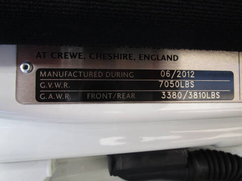 2012 Bentley Mulsanne