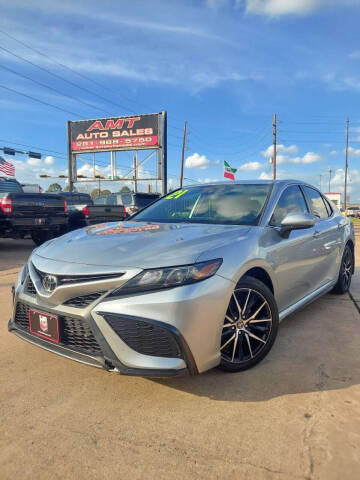 2021 Toyota Camry for sale at AMT AUTO SALES LLC in Houston TX