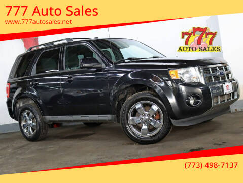 2011 Ford Escape for sale at 777 Auto Sales in Bedford Park IL