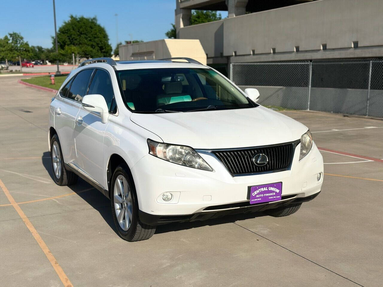 2010 Lexus RX 350 for sale at Central Union Auto Finance LLC in Austin, TX