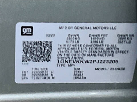 2023 Chevrolet Traverse Premier