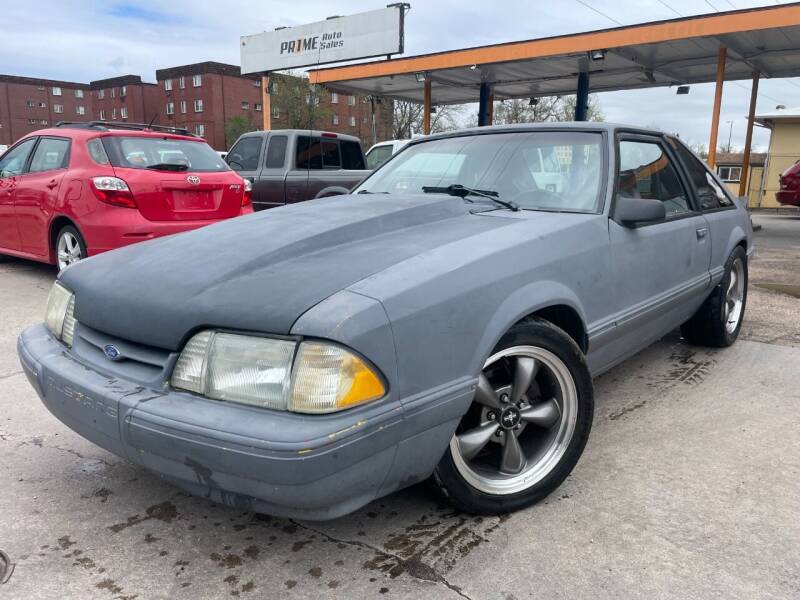 1988 Ford Mustang for sale at PR1ME Auto Sales in Denver CO