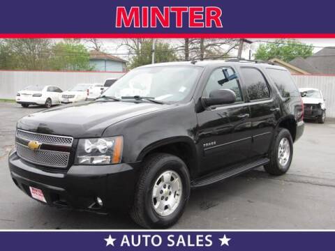 2013 Chevrolet Tahoe for sale at Minter Auto Sales in South Houston TX