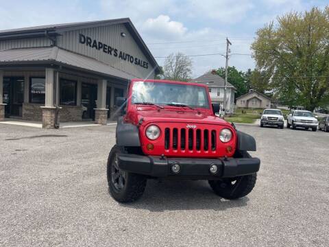 2012 Jeep Wrangler for sale at Drapers Auto Sales in Peru IN
