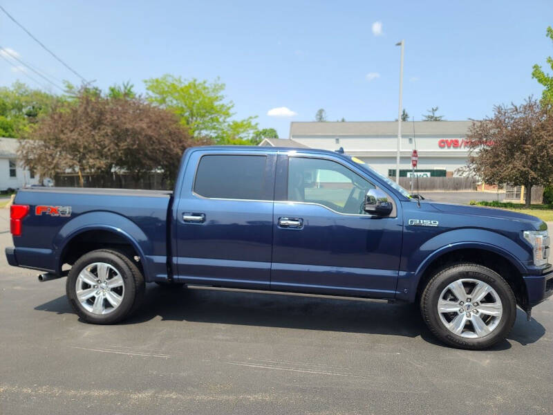 2018 Ford F-150 for sale at R C Motors in Lunenburg MA