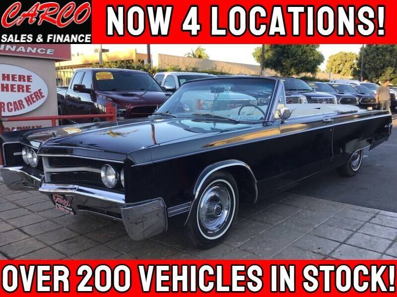 1967 Chrysler 300 for sale at CARCO SALES & FINANCE #3 in Chula Vista CA