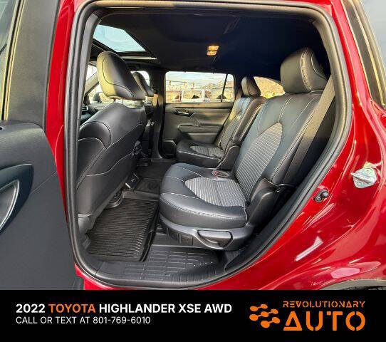 2022 Toyota Highlander XSE