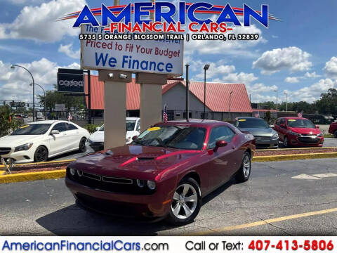 2021 Dodge Challenger for sale at American Financial Cars in Orlando FL