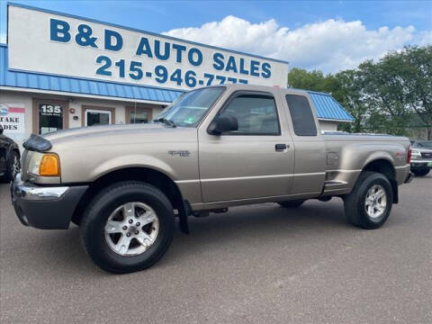 2003 Ford Ranger for sale at B & D Auto Sales Inc. in Fairless Hills PA