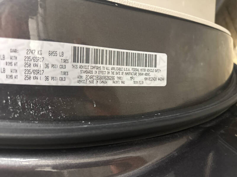 2019 Chrysler Pacifica Touring L