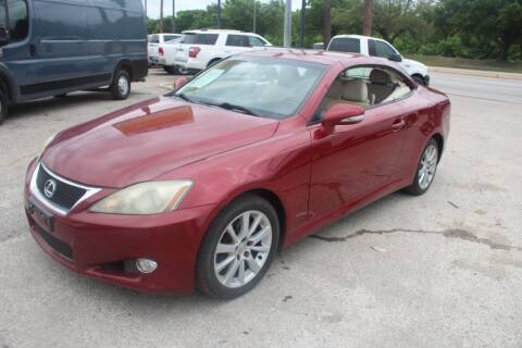 2010 Lexus IS 250C for sale at IMD Motors Inc in Garland TX