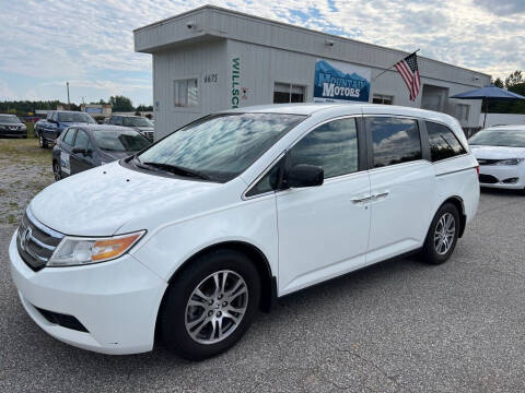 2012 Honda Odyssey for sale at Mountain Motors LLC in Spartanburg SC