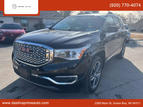 2019 GMC Acadia for sale at Da Silva Prime Auto in Green Bay WI