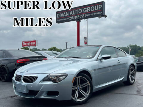 2008 BMW M6 for sale at Divan Auto Group in Feasterville Trevose PA