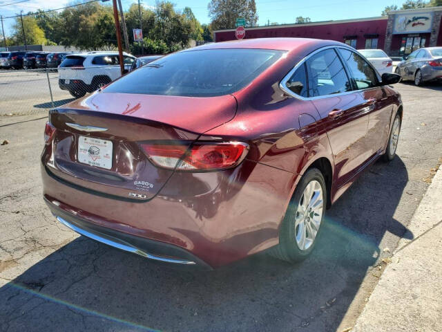 2015 Chrysler 200 for sale at DAGO'S AUTO SALES LLC in Dalton, GA