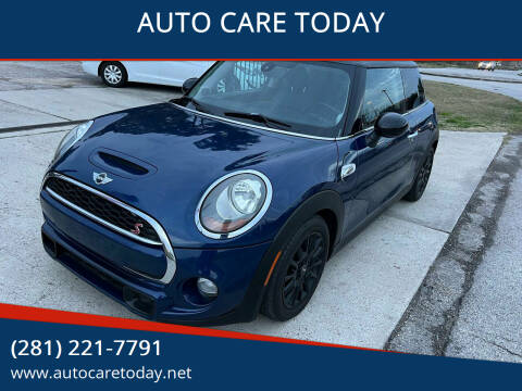 2015 MINI Hardtop 2 Door for sale at AUTO CARE TODAY in Spring TX