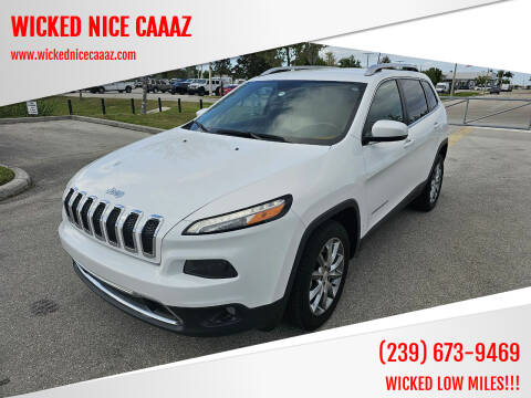 2018 Jeep Cherokee for sale at WICKED NICE CAAAZ in Cape Coral FL
