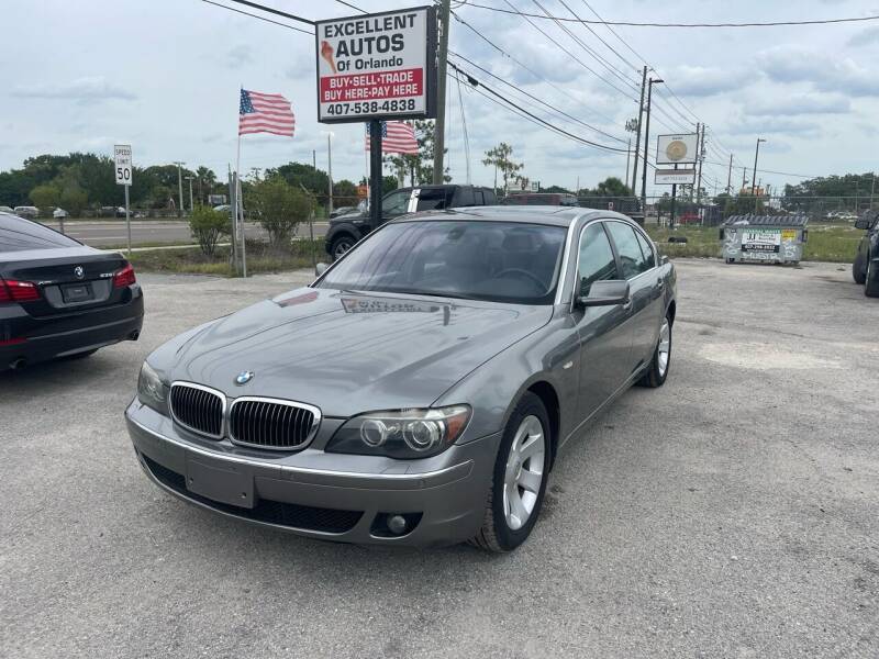 2006 BMW 7 Series for sale at Excellent Autos of Orlando in Orlando FL
