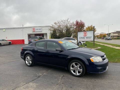 2013 Dodge Avenger for sale at One Way Auto Exchange in Milwaukee WI