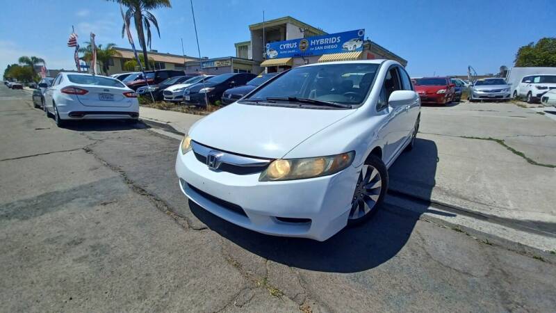 2009 Honda Civic for sale at Cyrus Auto Sales in San Diego CA