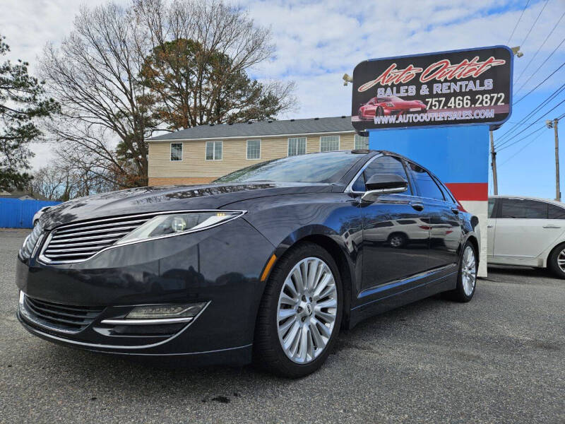 2013 Lincoln MKZ for sale at Auto Outlet Sales and Rentals in Norfolk VA