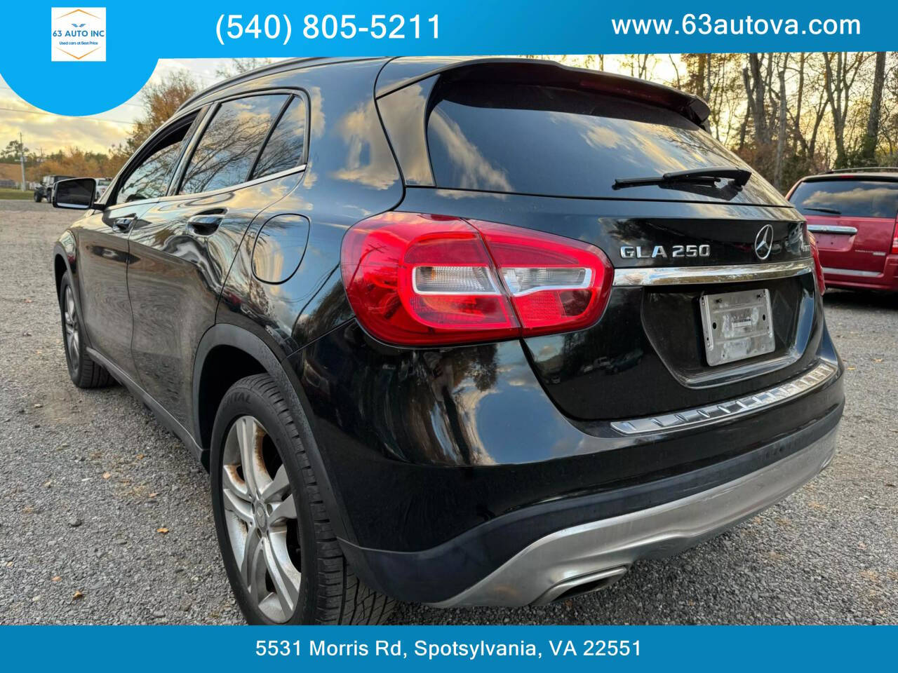 2015 Mercedes-Benz GLA for sale at 63 Auto Inc in Spotsylvania, VA