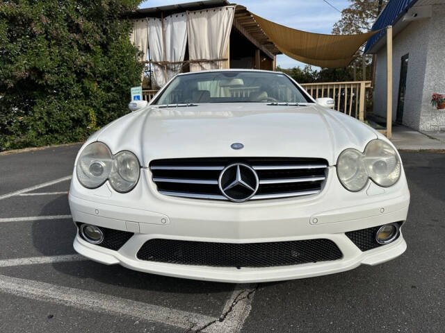 Used 2007 Mercedes-Benz SL-Class SL55 AMG with VIN WDBSK72F07F130749 for sale in Charlotte, NC