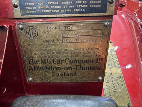 1953 MG TD
