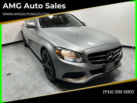 2015 Mercedes-Benz C-Class for sale at AMG Auto Sales in Rancho Cordova CA