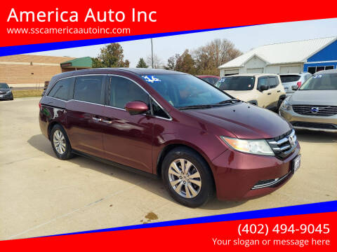 2016 Honda Odyssey for sale at America Auto Inc in South Sioux City NE