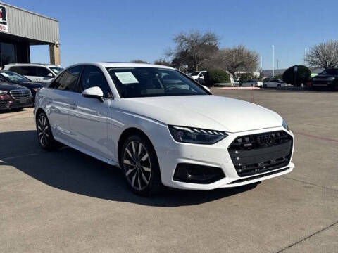 2022 Audi A4 for sale at KIAN MOTORS INC in Plano TX