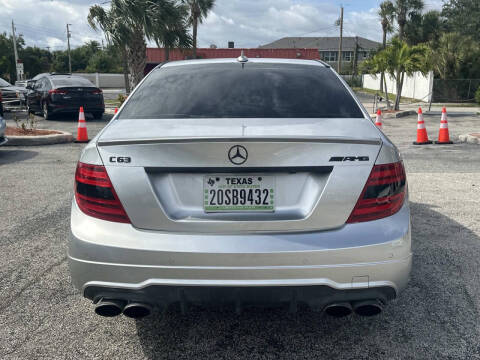 2012 Mercedes-Benz C-Class C 63 AMG