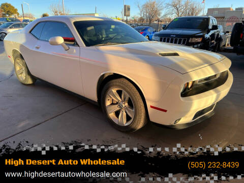 2019 Dodge Challenger for sale at High Desert Auto Wholesale in Albuquerque NM