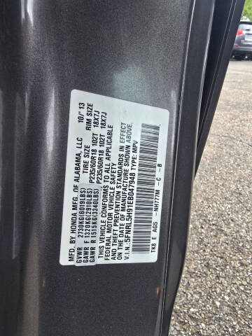 2014 Honda Odyssey Touring