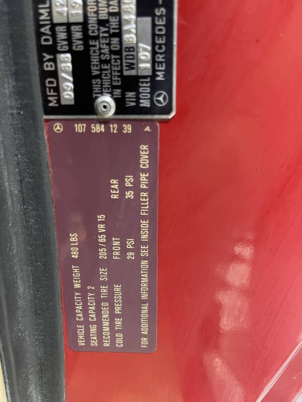 1989 Mercedes-Benz 560SL