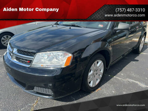 2013 Dodge Avenger for sale at Aiden Motor Company in Portsmouth VA